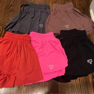 Women’s Keiki Kona shorts, size Medium. 5 pairs for $78 total.